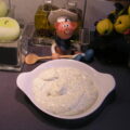 Saus : truffel creme met dille en mayonaise