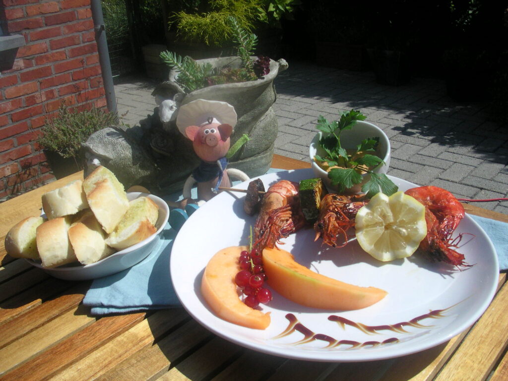 Gamba spiesjes