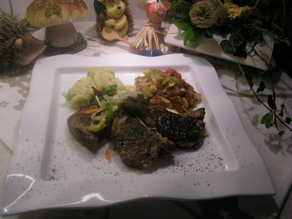 Gegrilde lamscorteletten