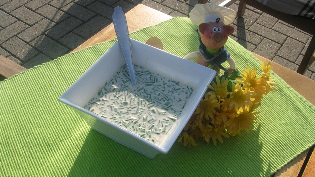Saus : bieslook