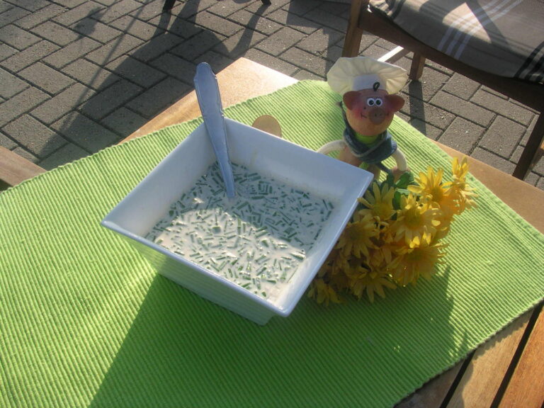 Saus : bieslook