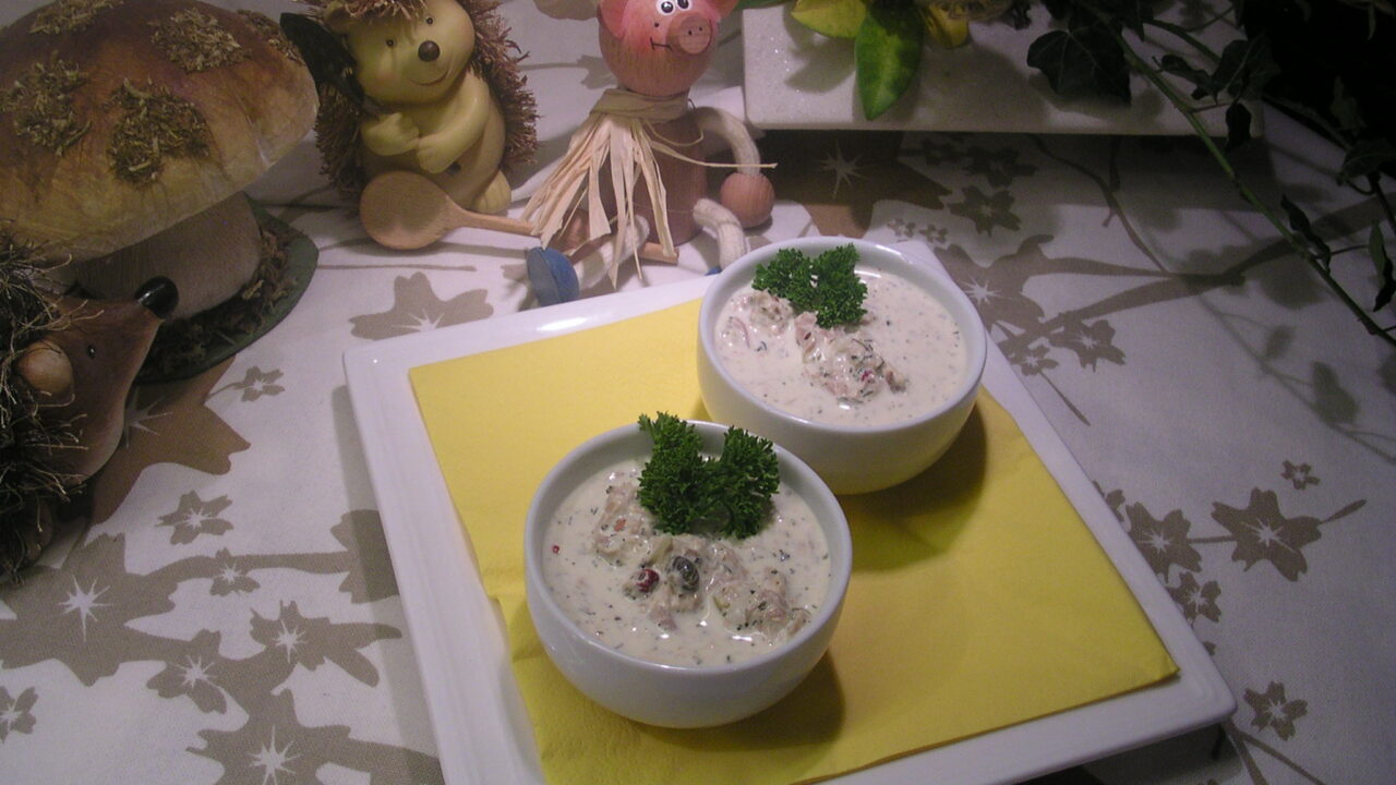 Saus : tonijn mayonaise
