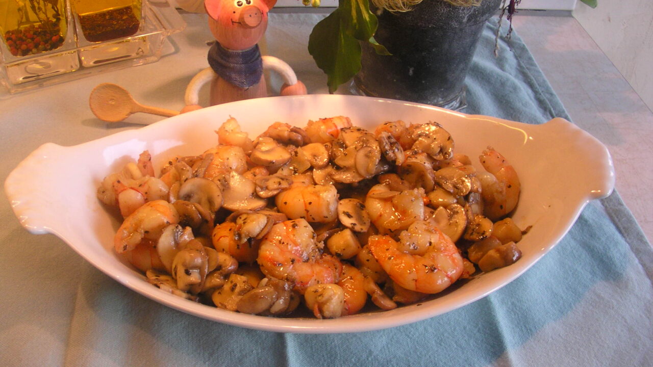 Scampi ’s en St – jacobsvruchten