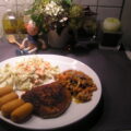 Witloof burger met gerookt spek