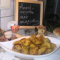 Aardappelen opgebakken met marjolein