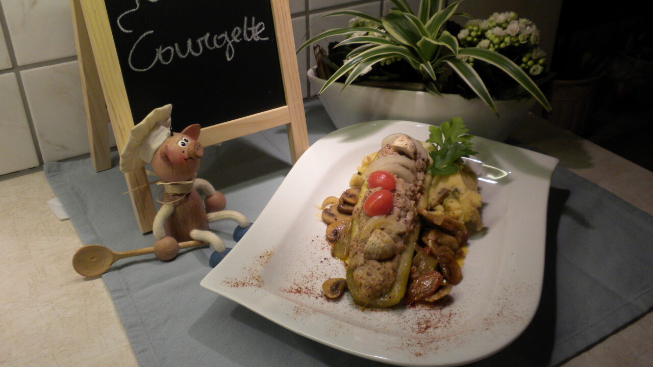Gevulde courgette