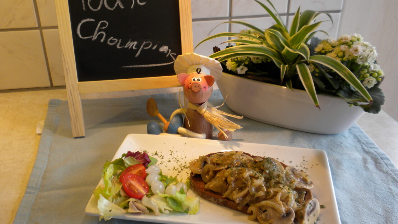 Toast champignon