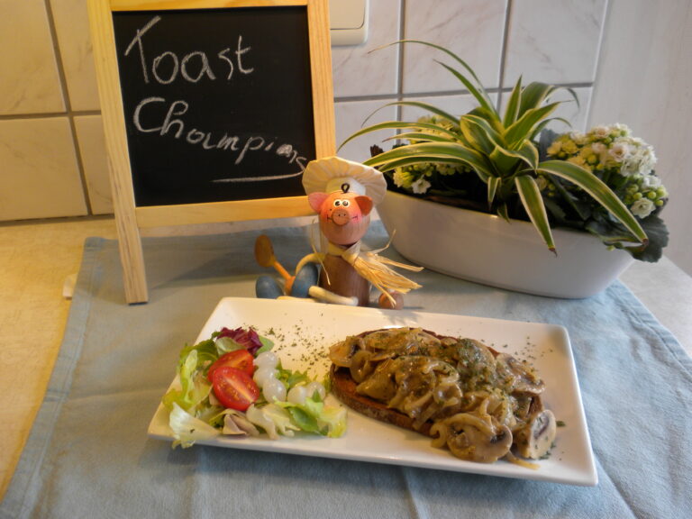 Toast champignon