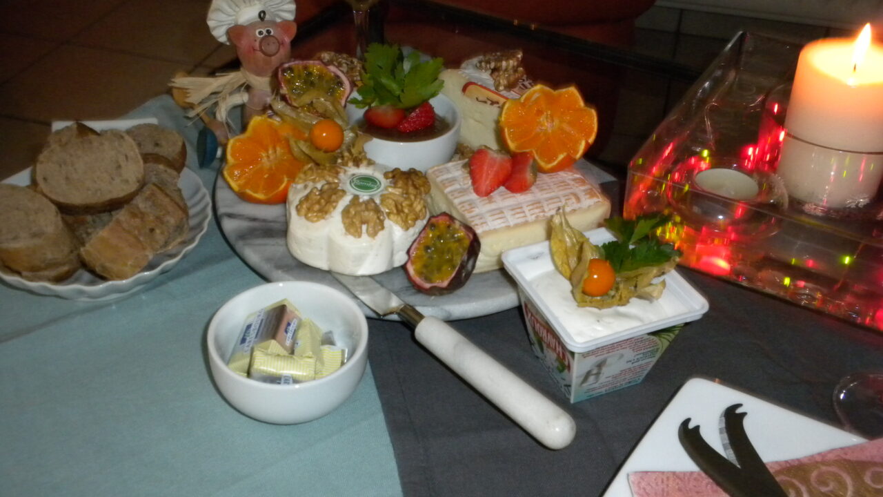 Romantisch kaasbuffet voor twee