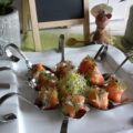 Hapje : Gerookte zalm met Boursin