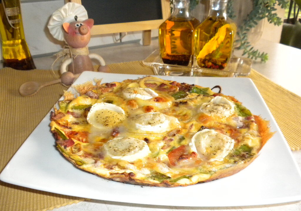Omelet : geitenkaas Capridoux