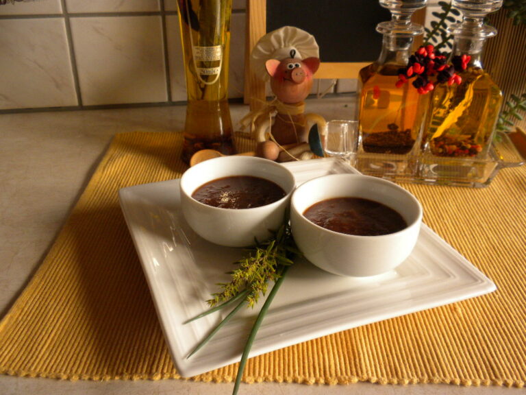 Saus : Porto saus met rozijnen