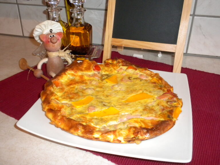 Halloweenomelet met gerookte zalm