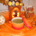 Soep : Halloween broccoli met bloemkool met spekjes