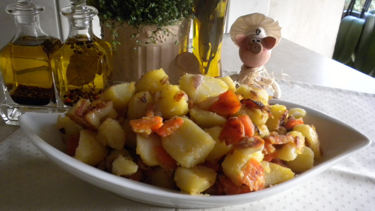 Aardappelen opgebakken met mierikswortel …enz