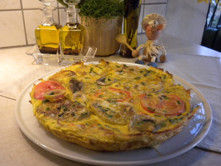Ei-omelet met 10 verschillende kruiden