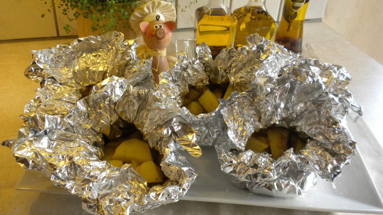 Aardappelpapillot met witloof