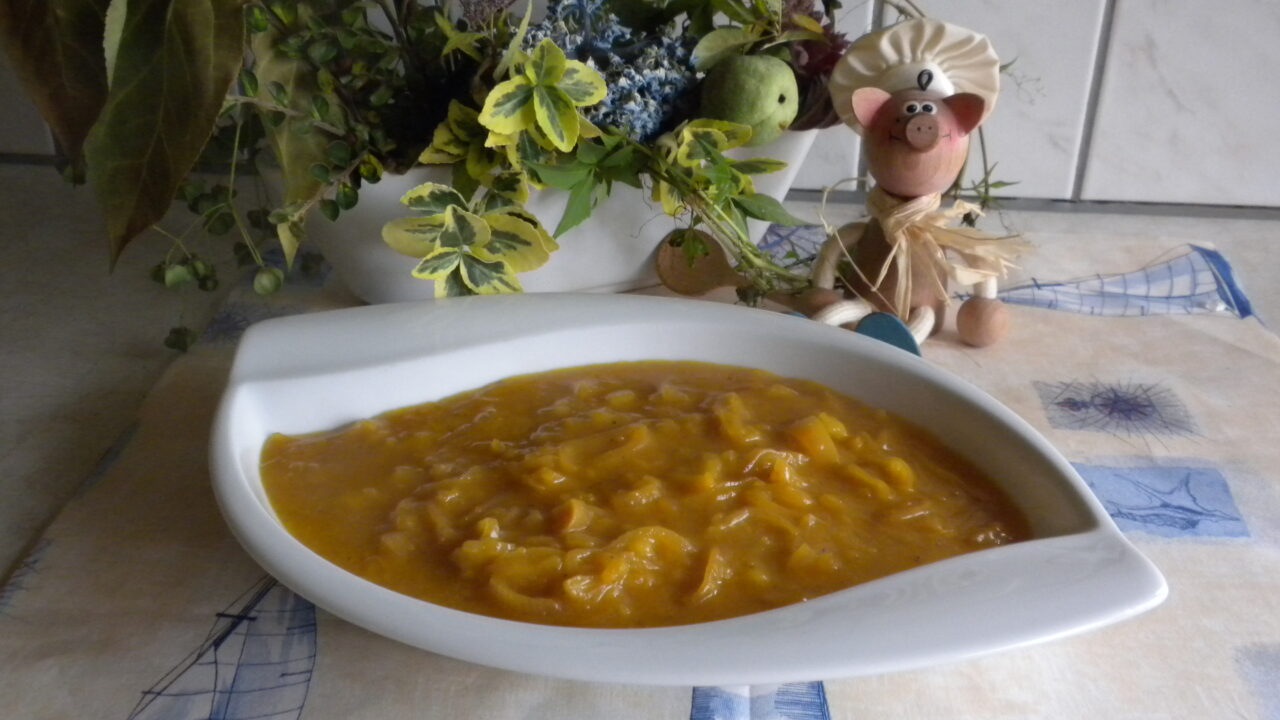 Saus:pittig en fris met appelsien