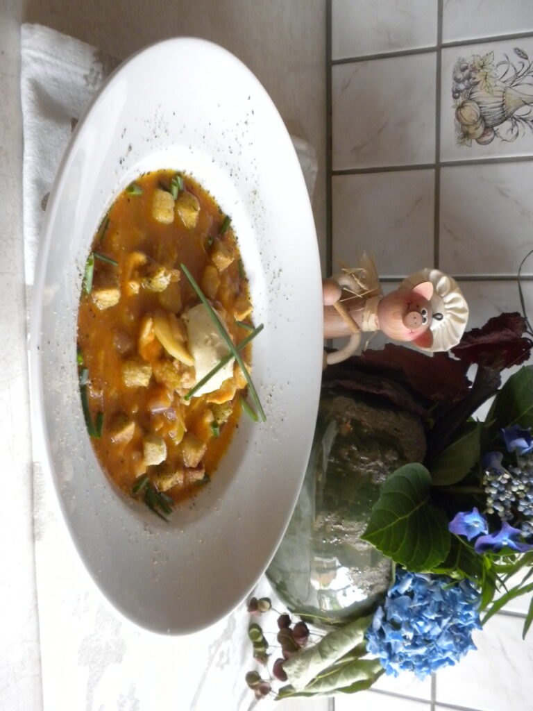 Soep : verse tomaten kippen soep