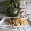 Duo van pasta met visburger