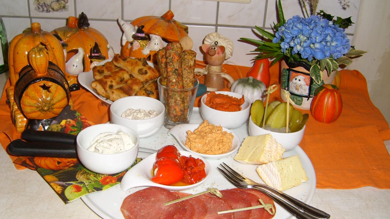 Een gezellige avond met lekkernijen