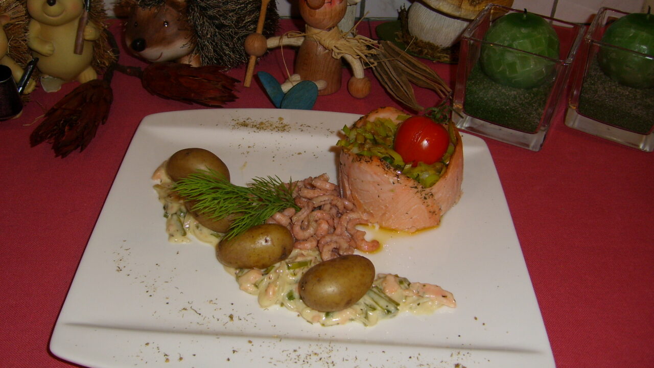 Surprise van gerookte zalm