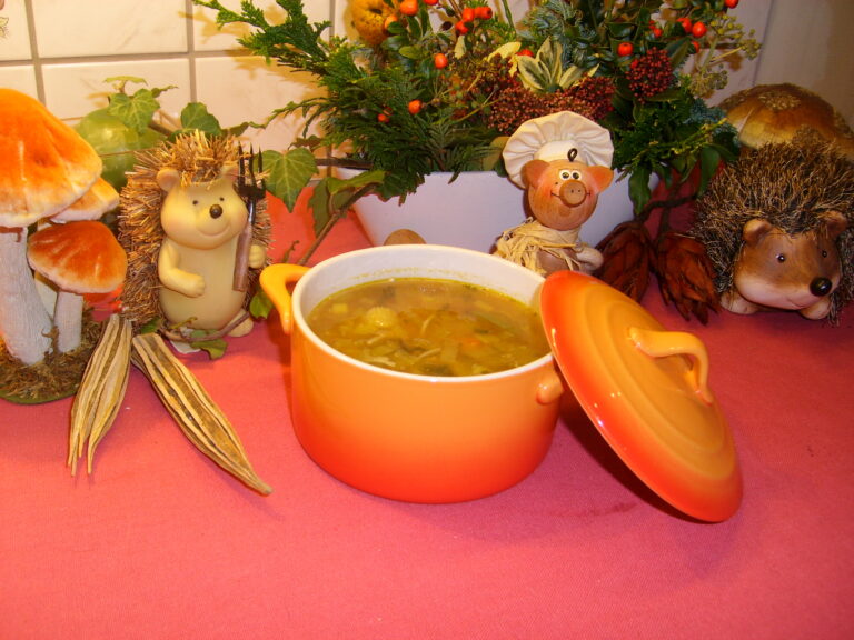 Soep : groentebouillon