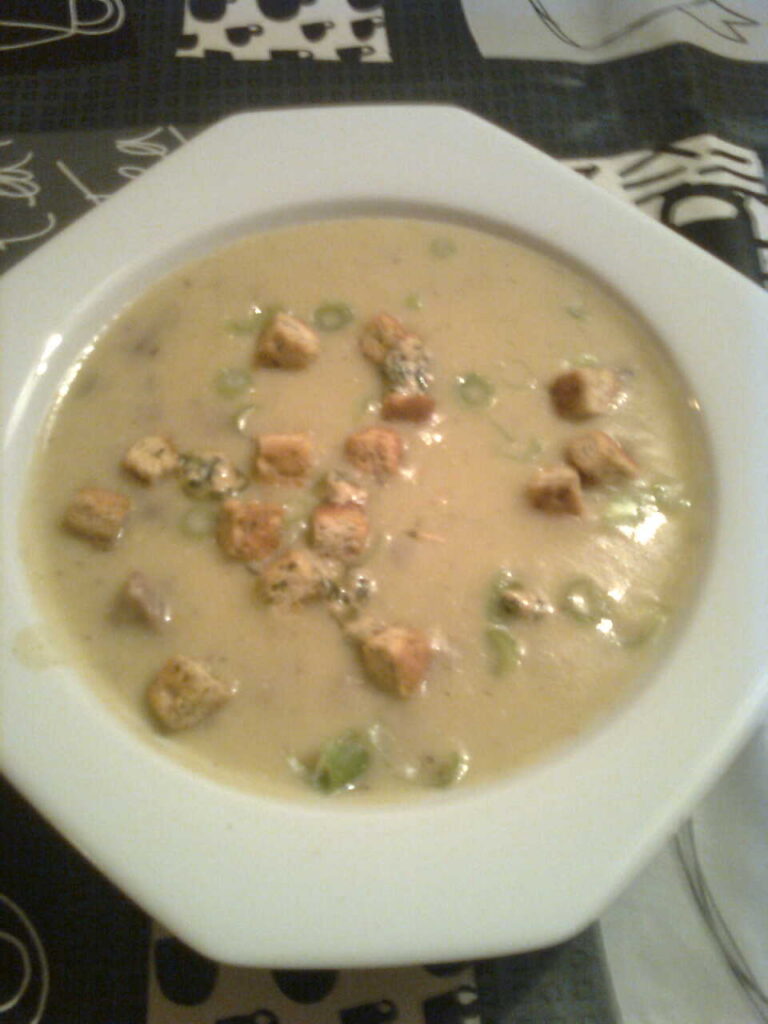 Aardappel mosterdsoep