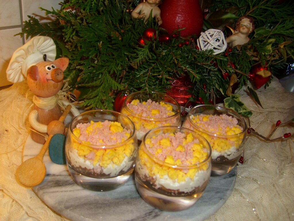 Belleke ’s hapje met ham en truffelmayonaise