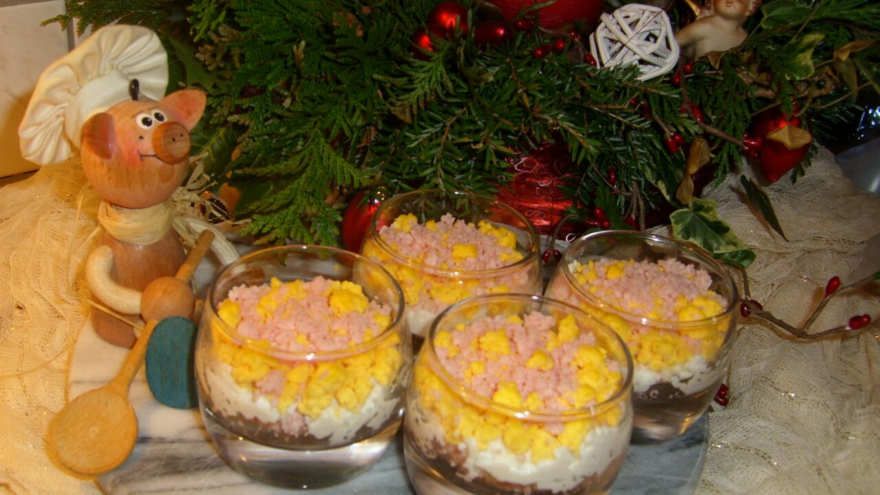 Belleke ’s hapje met ham en truffelmayonaise
