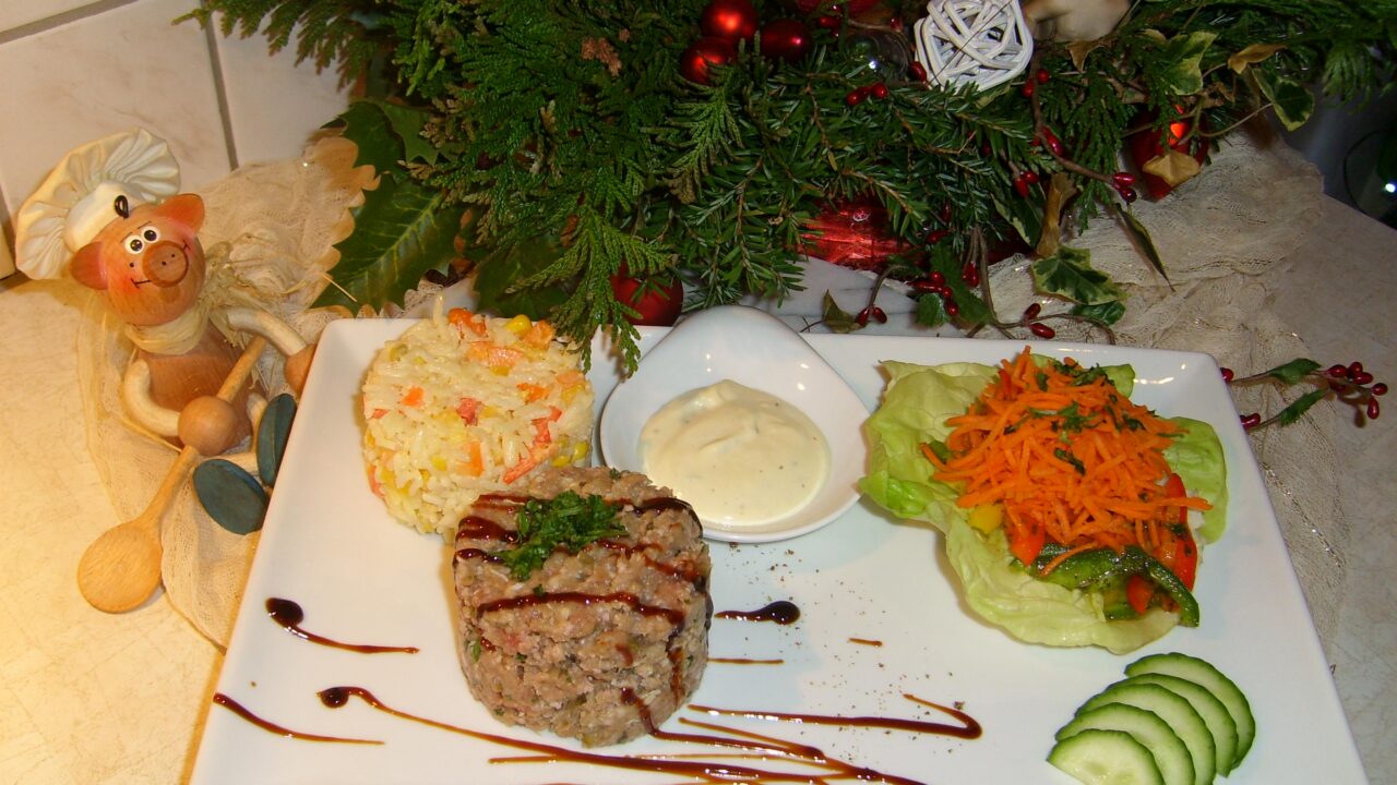 Belleke’s hoofdschotel steak tartaar