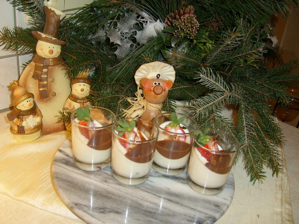 Dessert : panna cotta