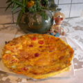 Omelet met zoete aardappel