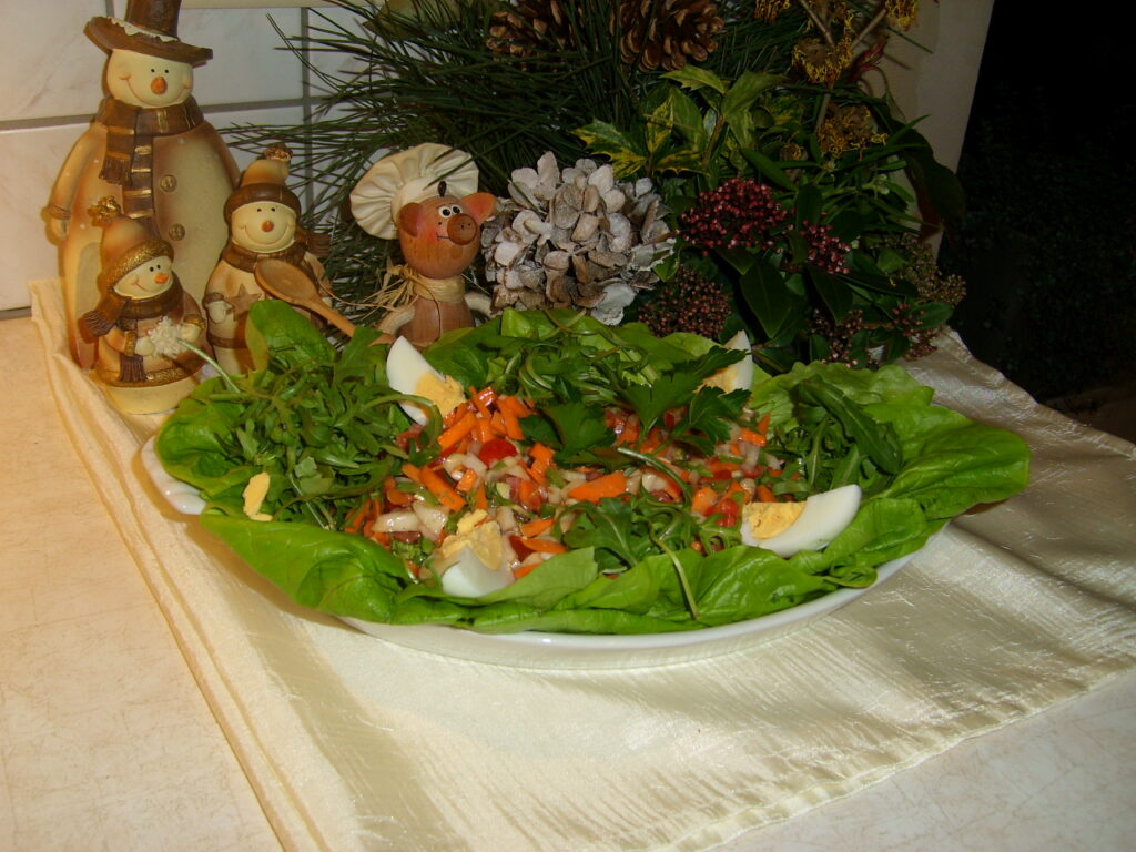 Saladebordje voor de liefhebbers