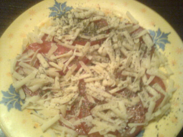 Tomatensalade met Emmenthaler