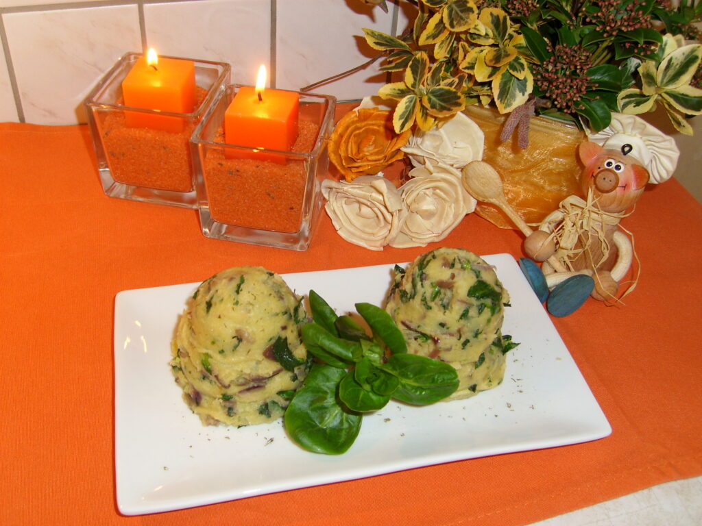 Aardappelpuree voor bij de vis