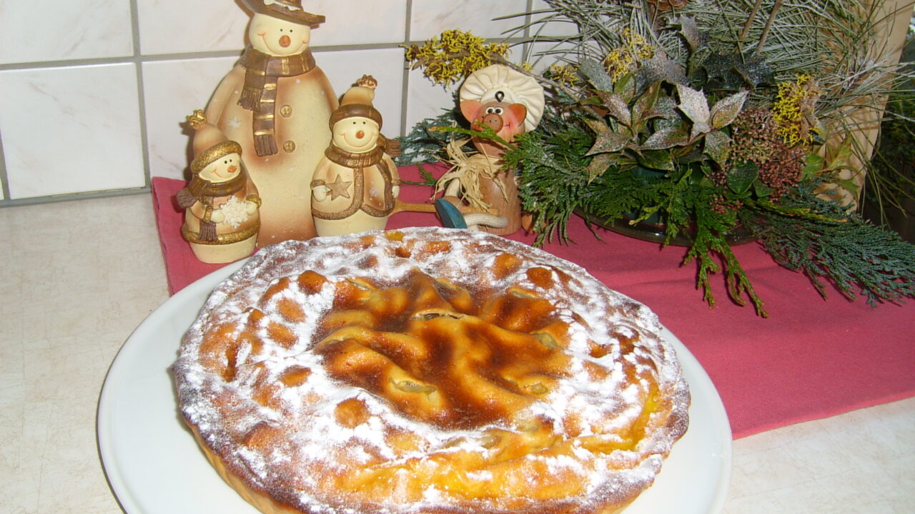 Dessert: bananentaart