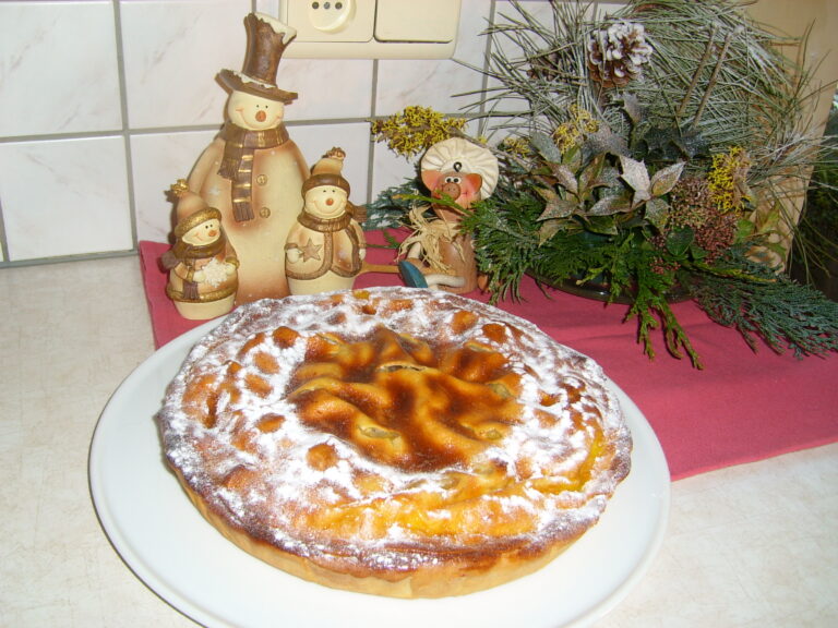 Dessert: bananentaart