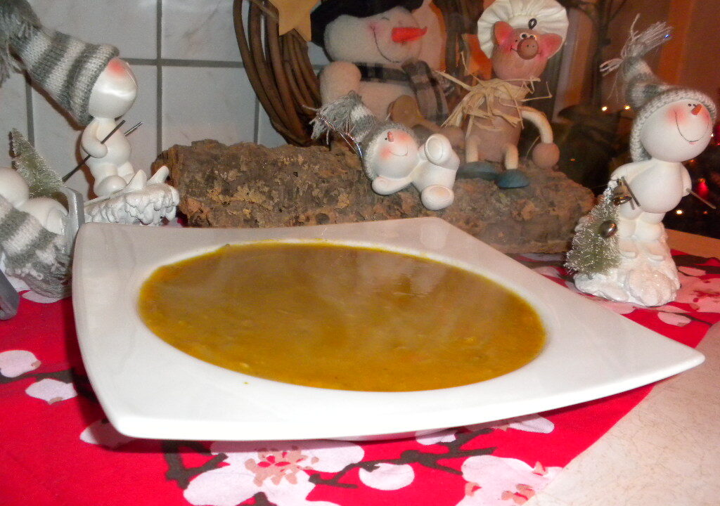 Soep : wortel – paprika soep