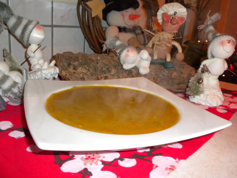 Soep : wortel – paprika soep