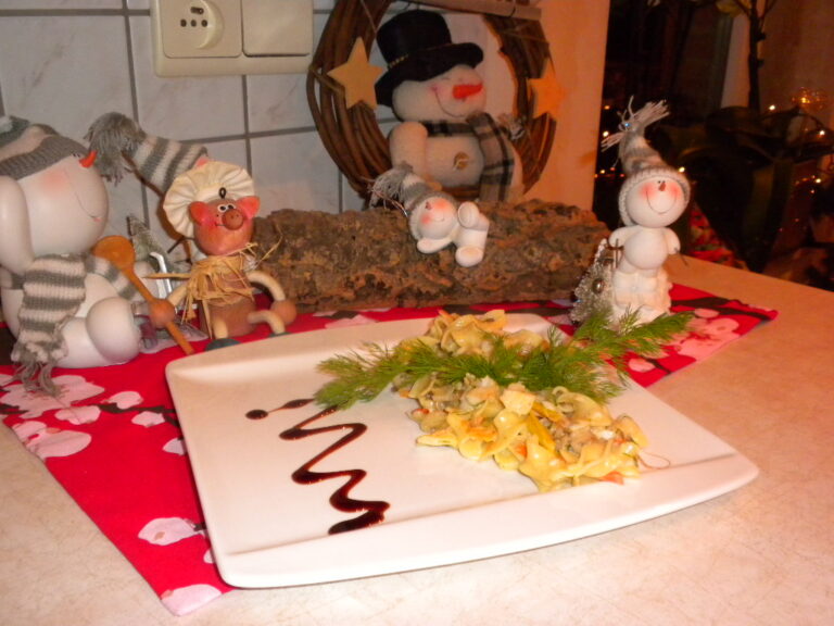Tonijn-pasta gerechtje