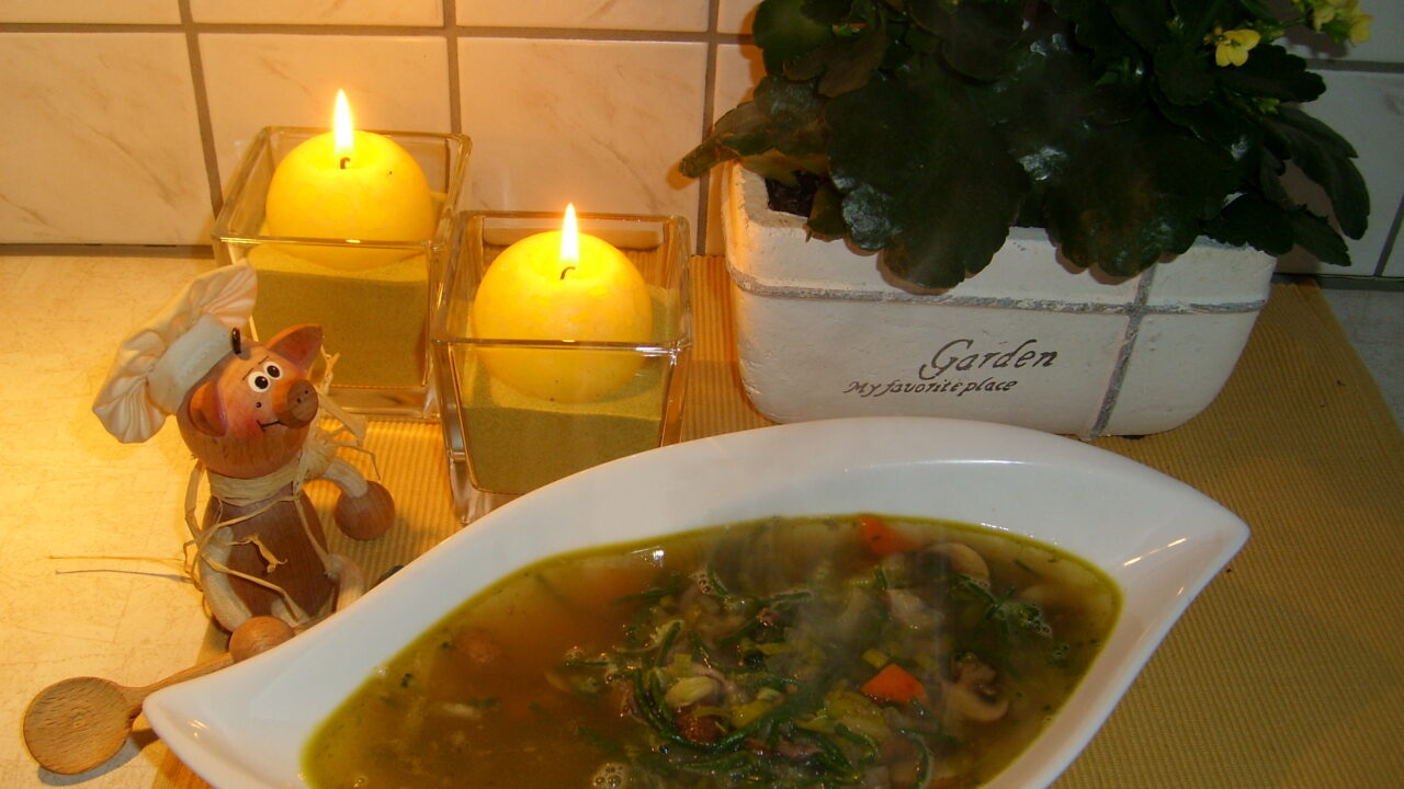 Soep : groenten bouillon