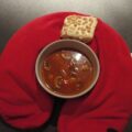Tomatensoep (Italiaans) met veel erin én crostini