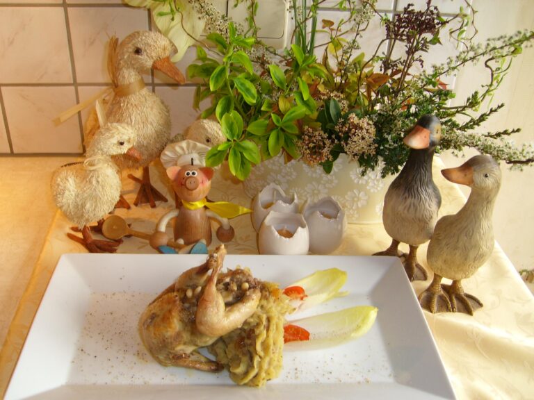 Aardappelpuree voor bij gevogelte
