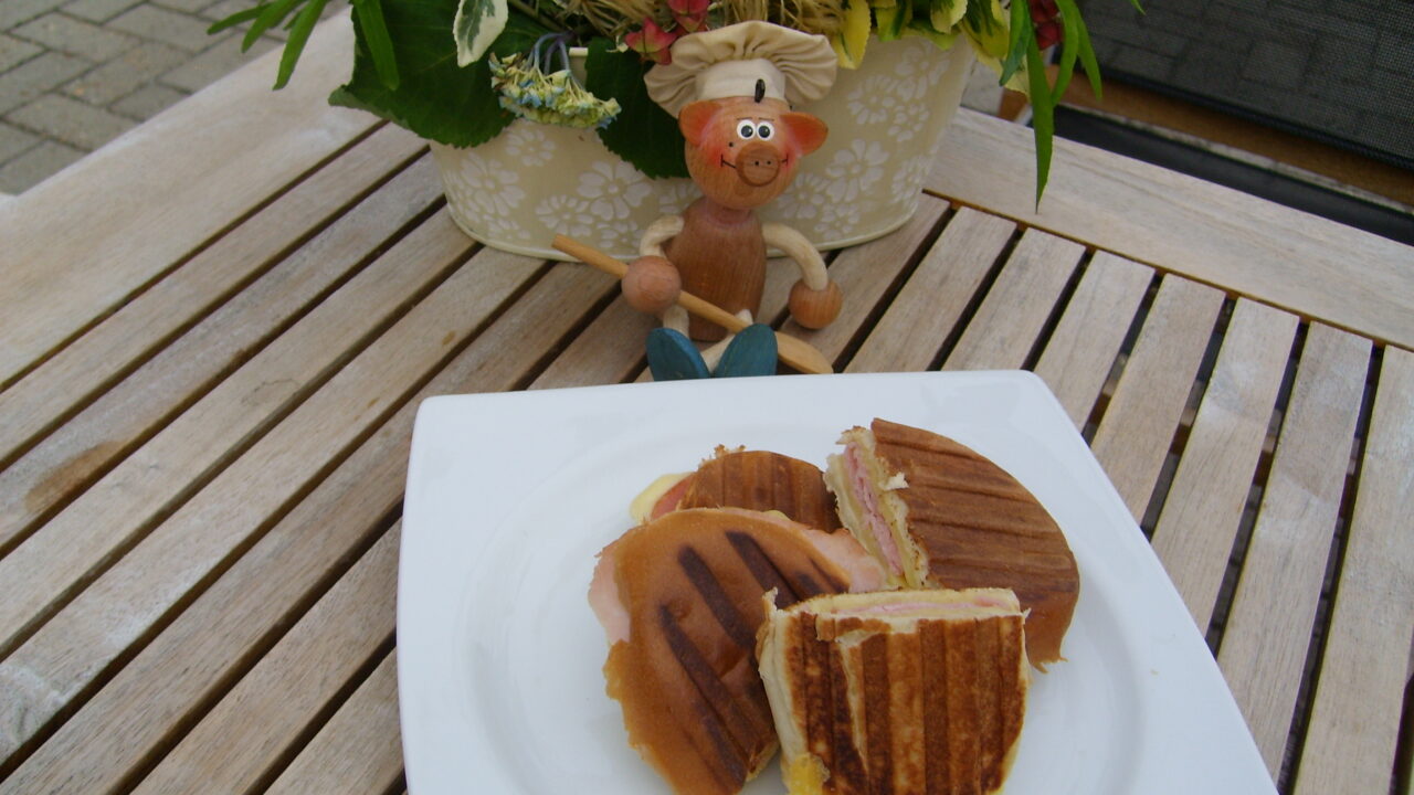 Croque sandwiches voor de kleintjes