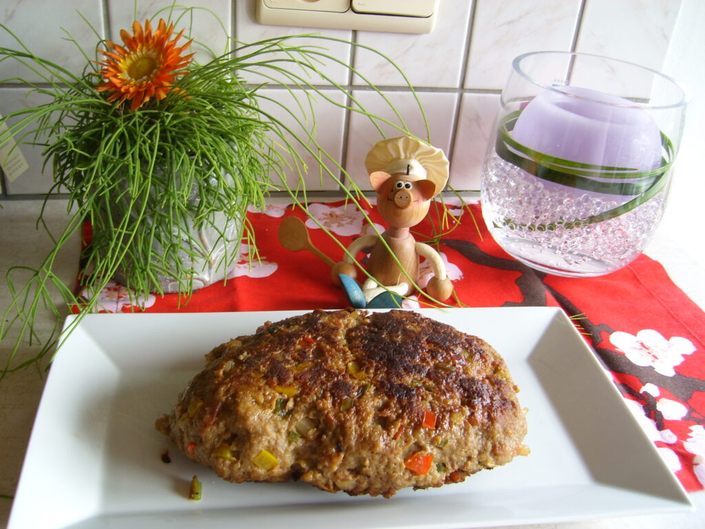 Gehaktbroodje pikant