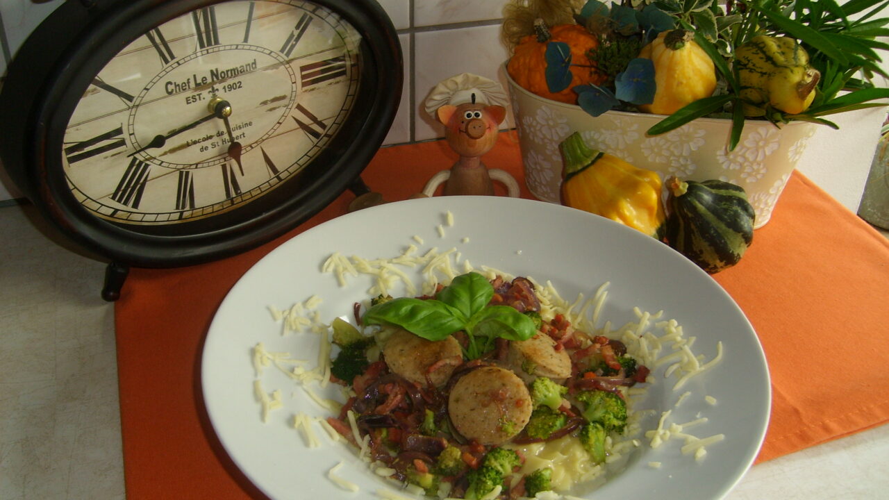 Pasta voor in de herfst
