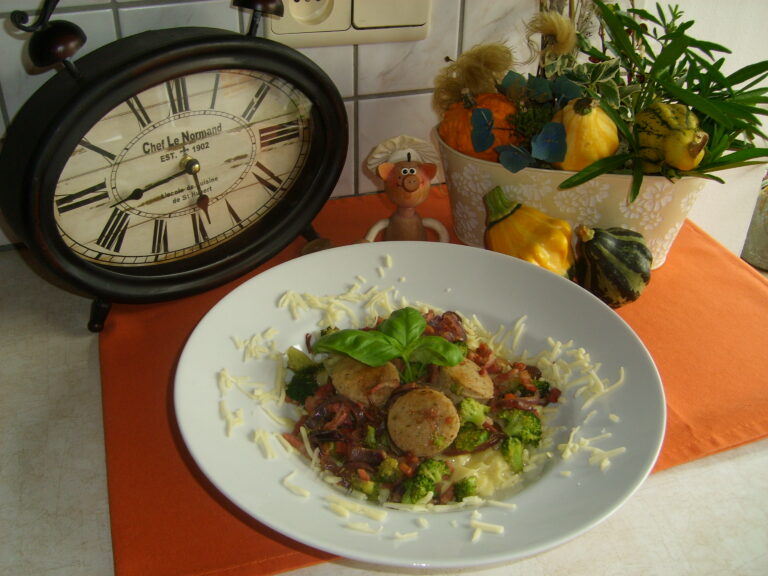 Pasta voor in de herfst