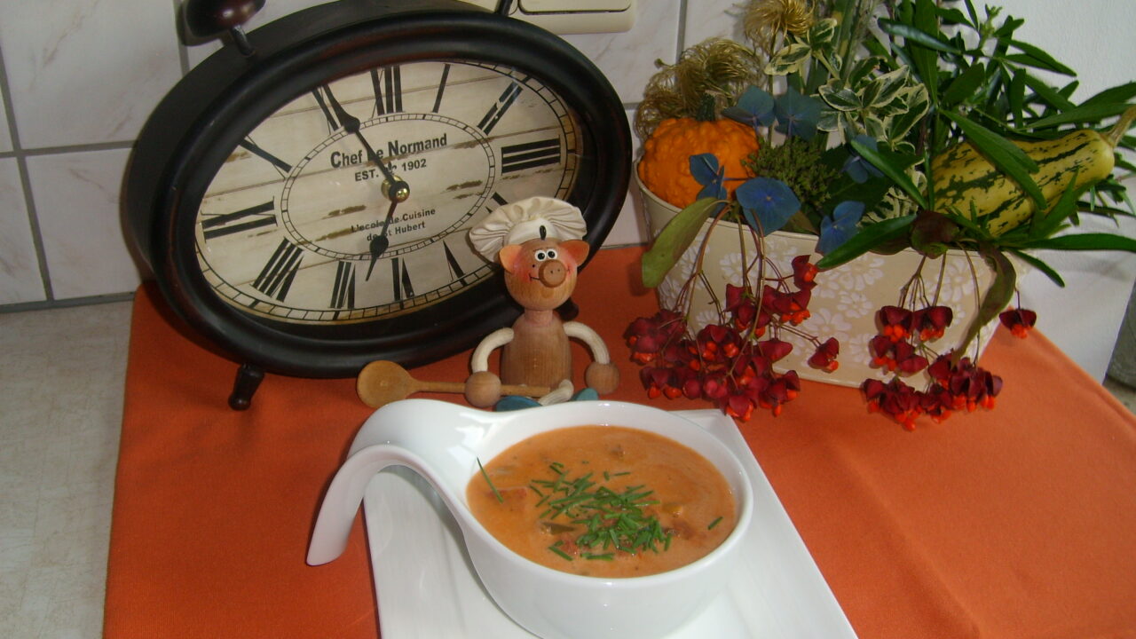 Soep: tomatenvissoep met kokosmelk