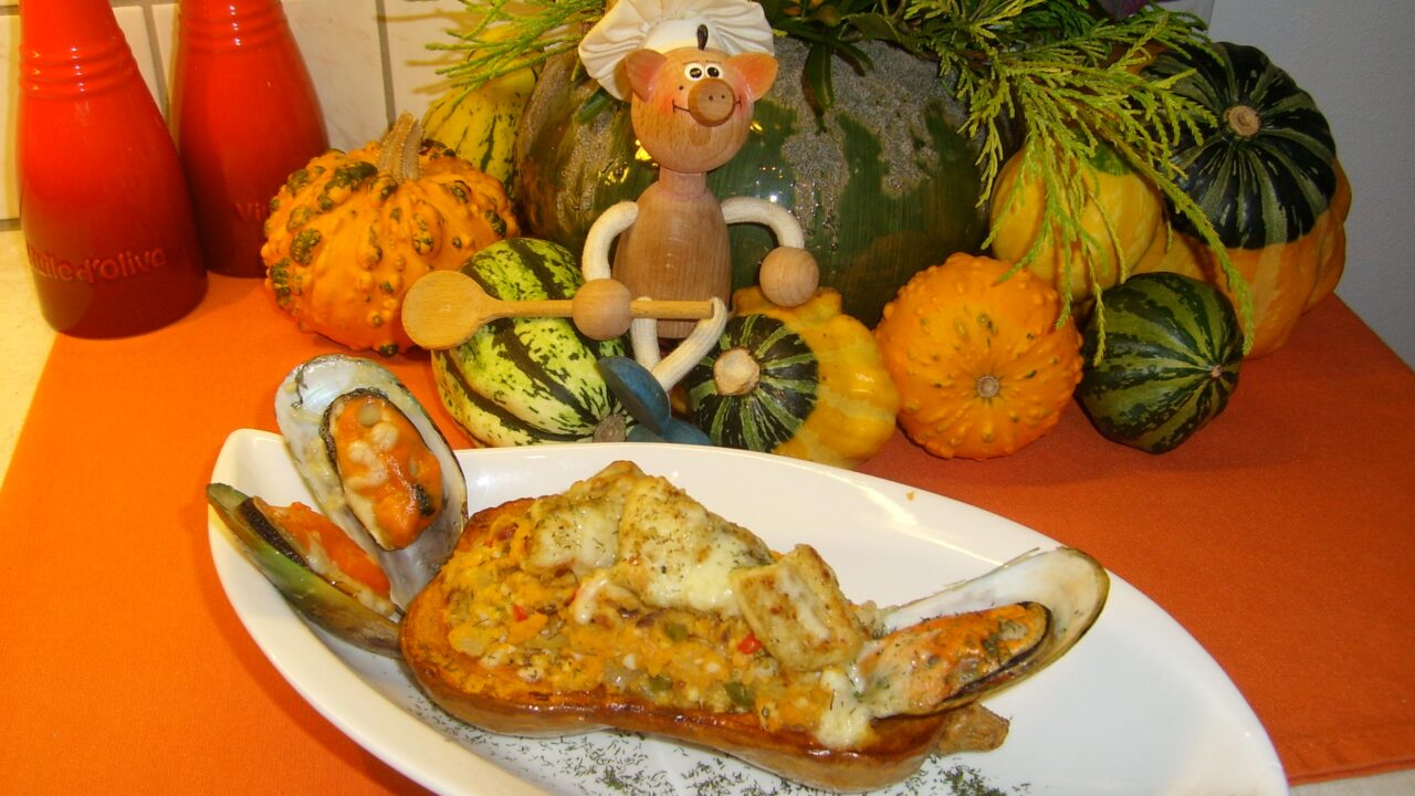 Butternut rijkelijk gevuld